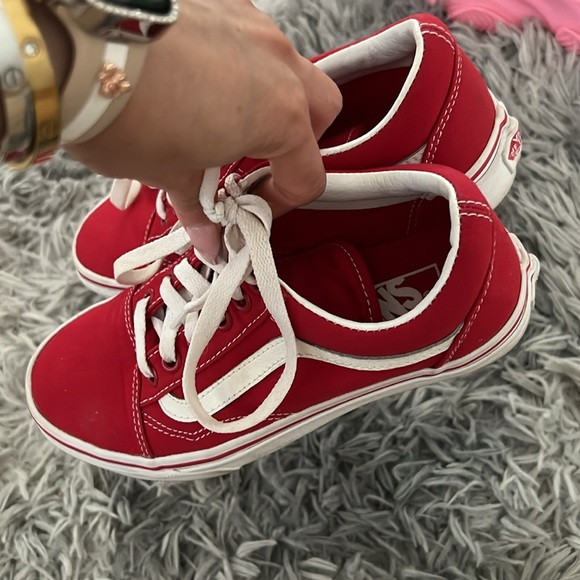 Red vans for women * - Picture 2 of 5
